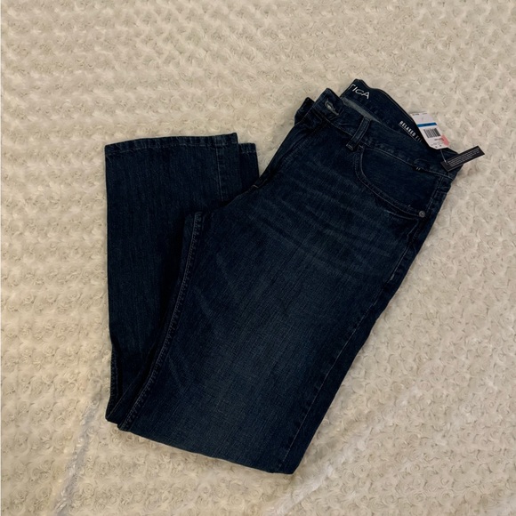 Men’s Lacoste Dark Wash Jeans 36 w 34 length like new - Picture 8 of 8